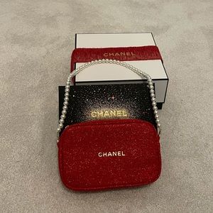Chanel Eyes On Holiday Gift Set 2021 ❤️ with purse, chain, makeup and packaging